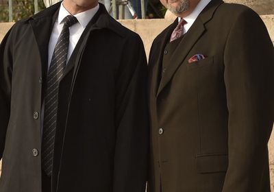 محمد محمود عبدالعزيز مع أحمد مجدي في كواليس "قصر النيل"