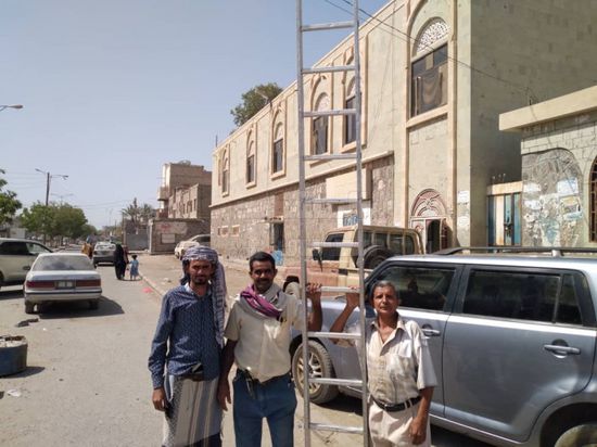 بدء صيانة خطوط الهاتف في جعار