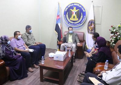 "إغاثية الانتقالي" و"الإمداد الدوائي" يبحثان متطلبات مكافحة كورونا