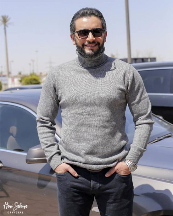 هاني سلامة ينشر صورة جديدة من كواليس "بين السما والأرض"