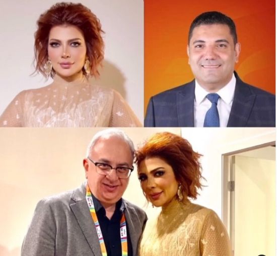 ربيع هنيدي يهنئ أصالة بزواجها