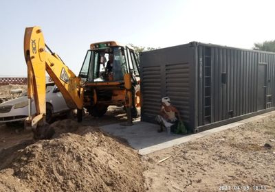 تعزيز قدرات حقول بئر أحمد في عدن بمولد كهربائي