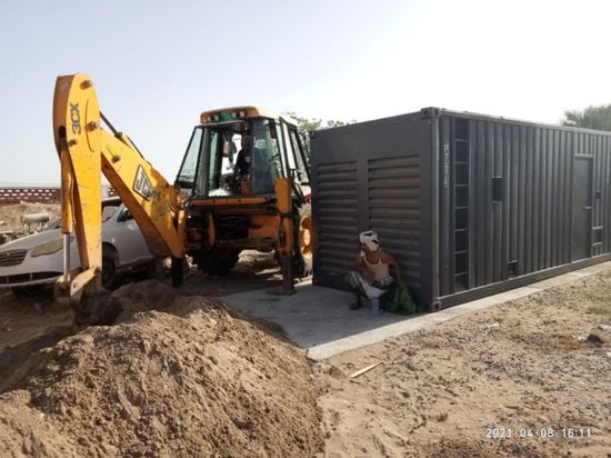 تعزيز قدرات حقول بئر أحمد في عدن بمولد كهربائي