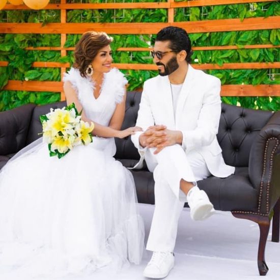 منة فضالي تطلب الدعاء لخالد النبوي