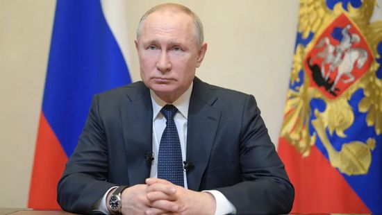  بوتين يتهم أوكرانيا بالقيام بأنشطة استفزازية 
