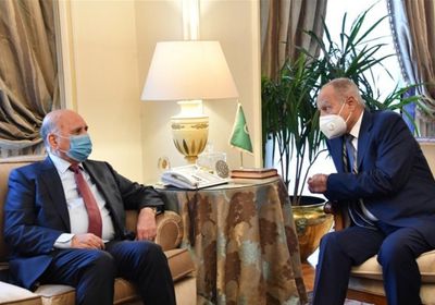 وزير الخارجية العراقي يجري مباحثات مع أبو الغيط