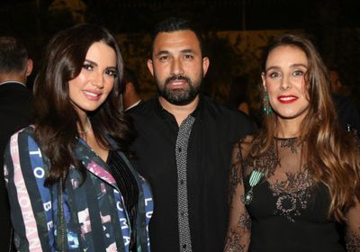 درة وزوجها بصحبة نادين عبد الغفار في أحدث ظهور