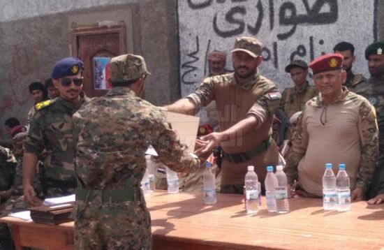 بعرض قوي.. الاحتفاء بتخرج دفعة جديدة للحزام الأمني بلحج