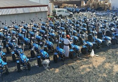 توزيع 130 حراثة يدوية على مُزارعين بصعدة