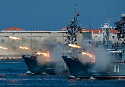  مناورات روسية في البحر الأسود قبل وصول سفينتين أميركيتين