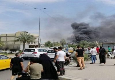 اللقطات الأولى لانفجار مدينة الصدر العراقية (فيديو)