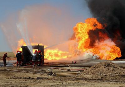 استهداف بئري نفط بمحافظة كركوك العراقية