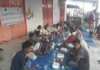 تدشين مبادرة الزُبيدي لإفطار الصائمين في لودر