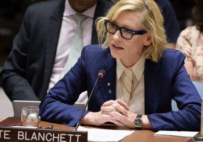 كيت بلانشيت تدعو لإجراءات إنسانية فورية باليمن