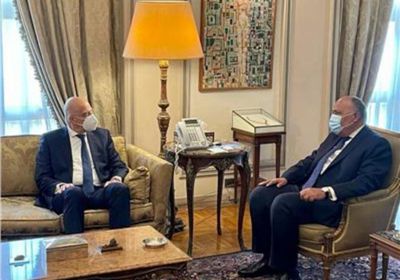  تفاصيل لقاء وزير الخارجية المصري مع نظيره اليوناني في القاهرة