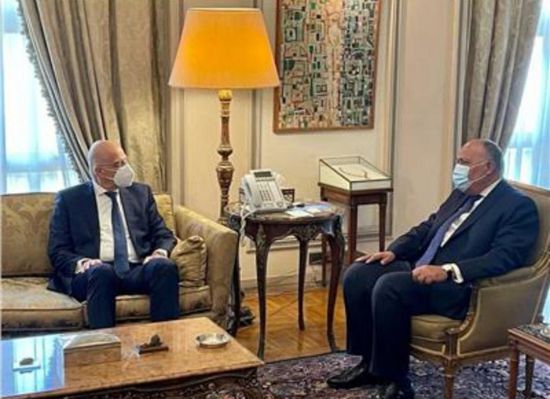  تفاصيل لقاء وزير الخارجية المصري مع نظيره اليوناني في القاهرة