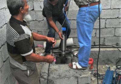 الصليب الأحمر ينتهي من تأهيل 28 بئرًا في عدن