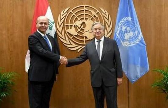 الرئيس العراقي يطالب برقابة الأمم المتحدة على الانتخابات النيابية