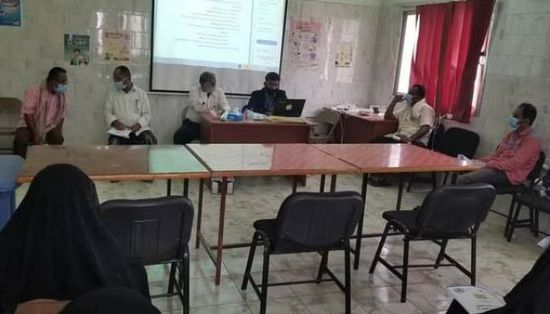 توعية مرشدي الصحة في الحوطة بأهمية لقاح كورونا