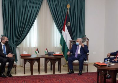  تفاصيل لقاء الرئيس الفلسطيني بوزير الخارجية الأردني