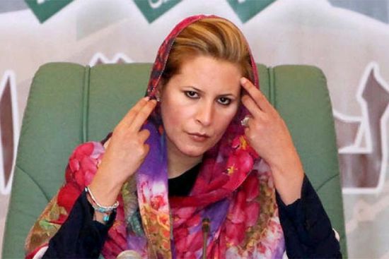 رفع اسم عائشة القذافي من قائمة العقوبات الأوروبية