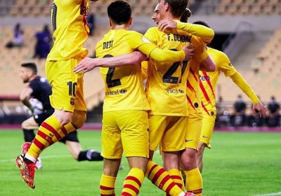 ميسي وجريزمان يقودان برشلونة أمام خيتافي