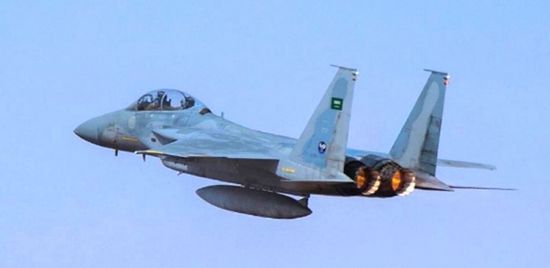 التحالف يقصف مخزنًا سريًا للمليشيا في صنعاء