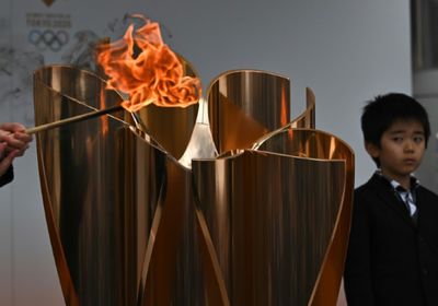 كورونا يلغي جزءا من مسيرة الشعلة الأولمبية في اليابان