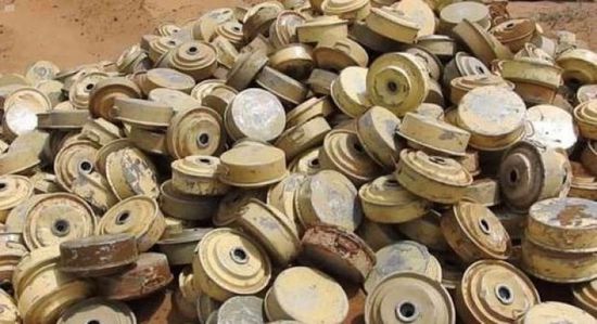 "مسام" ينزع 1835 لغمًا وعبوة ناسفة في أسبوع