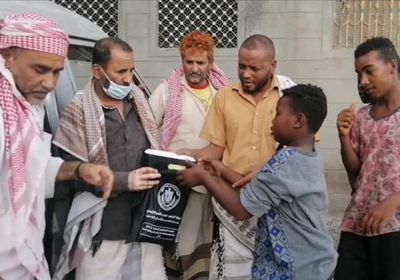 توزيع 500 وجبة على الصائمين في الحبيلين