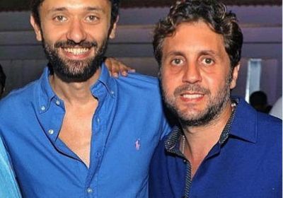 كريم محمود عبد العزيز يحتفل بعيد ميلاد هشام ماجد