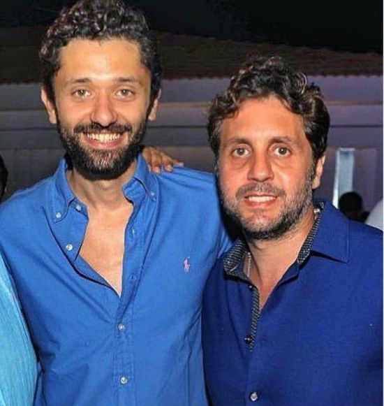 كريم محمود عبد العزيز يحتفل بعيد ميلاد هشام ماجد