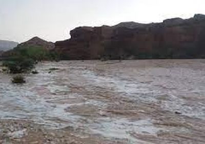 غرق شاب في سيول جارفة بشبوة