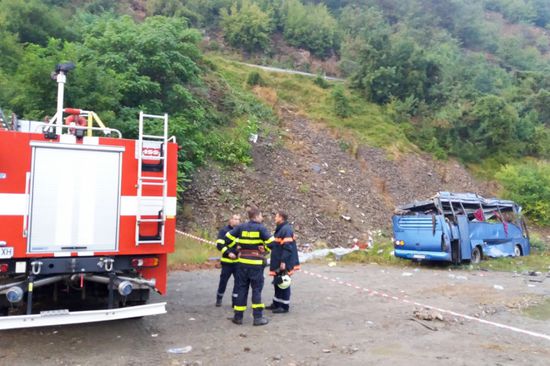 اندلاع حريق بمستودع سلاح في بلغاريا