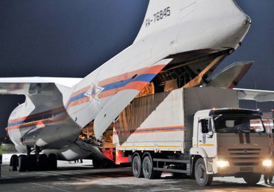 روسيا تُرسل أول طائرة مساعدات طبية إلى الهند