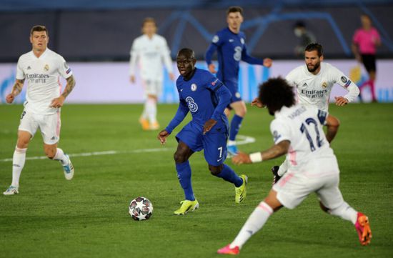 كانتي يتوج بجائزة لاعب الأسبوع بدوري أبطال أوروبا