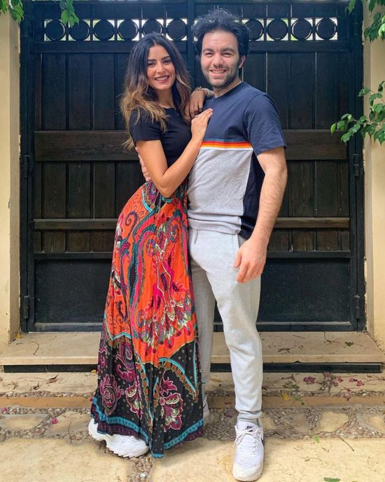 بالصور.. ريهام أيمن مع زوجها شريف رمزي في ظهور جديد