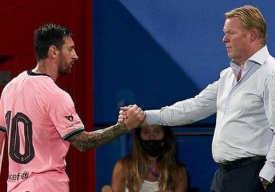 كومان: ميسي لا يمانع مشروعي في برشلونة