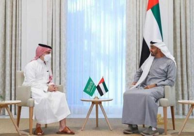 بن زايد يبحث مع وزير الخارجية السعودي المستجدات الإقليمية والدولية