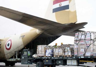  مصر تُرسل مساعدات إنسانية إلى الهند