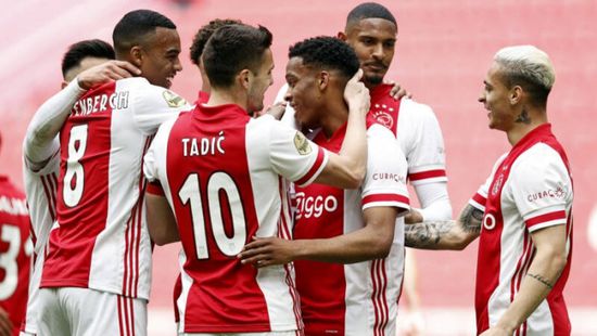 أياكس يتوج رسميا بلقب الدوري الهولندي للمرة الـ35 في تاريخه