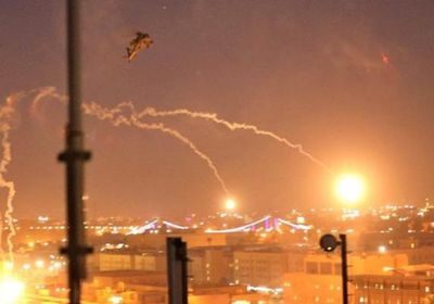 5 صواريخ كاتيوشا تستهدف قاعدة للتحالف الدولي بمطار بغداد
