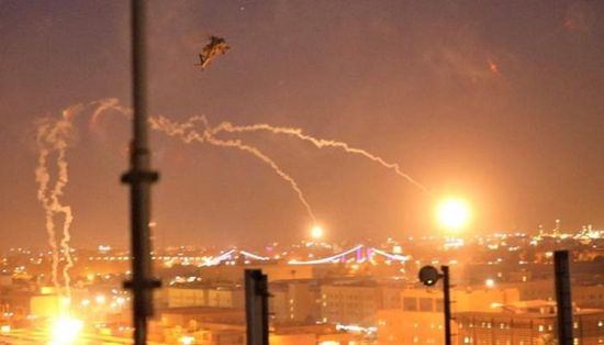 5 صواريخ كاتيوشا تستهدف قاعدة للتحالف الدولي بمطار بغداد