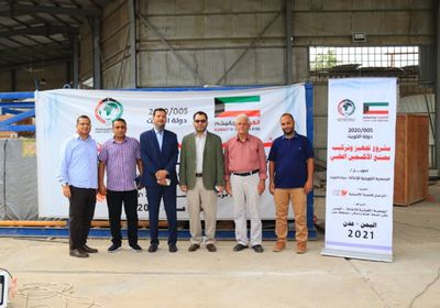 الكاف وشيخ يتفقدان سير مشروع إنتاج الأوكسجين بالمنصورة