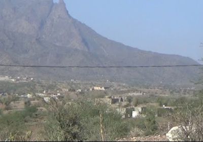مليشيا الحوثي تقصف منازل المشاريح بالضالع