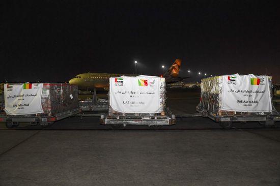 الإمارات تُرسل طائرة مساعدات إلى مالي