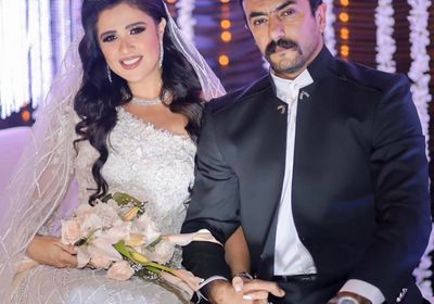 ياسمين عبدالعزيز تنشر صورة زفافها على أحمد العوضي في "اللي ملوش كبير"