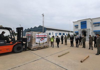  طائرة نقل عسكرية مصرية على متنها مساعدات طبية تتوجه إلى تونس 