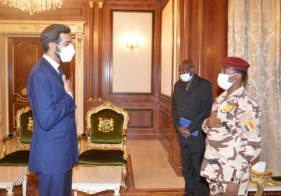 رئيس الإمارات وبن راشد وبن زايد يعزون في وفاة الرئيس التشادي