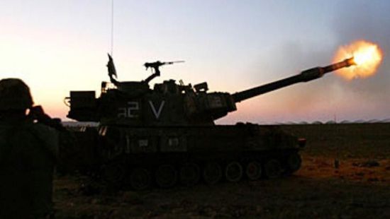 المدفعية الإسرائيلية تقصف مواقع عسكرية لحماس